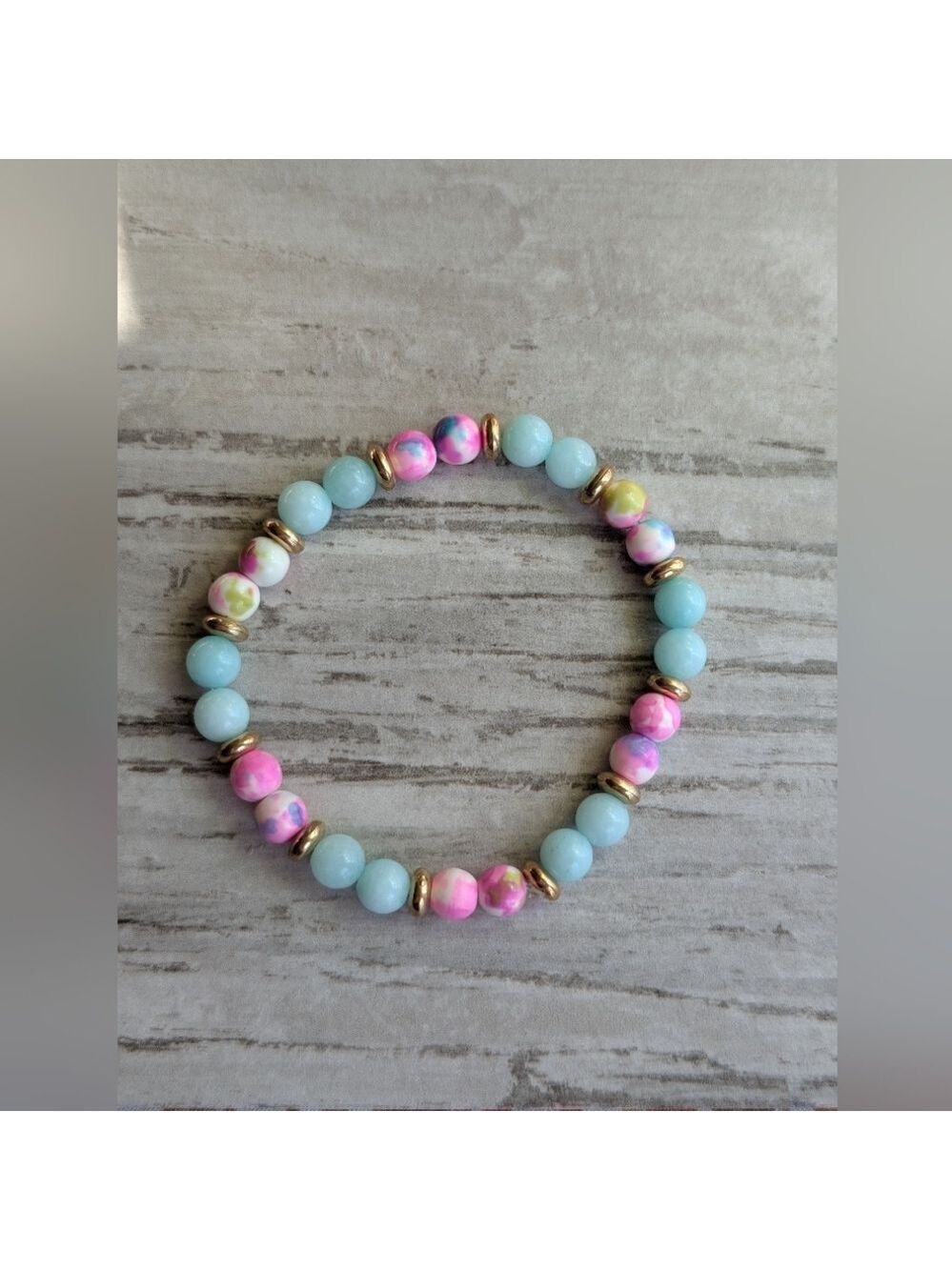Spring Time Beaded Bracelet